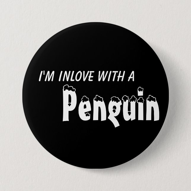 Inlove 7.5 Cm Round Badge (Front)