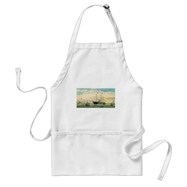 Inman Steamship Company Standard Apron (Front)