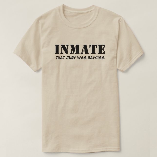 Inmate T-Shirt (Design Front)