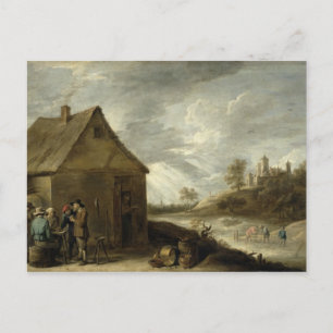 Inn by a River Postcard