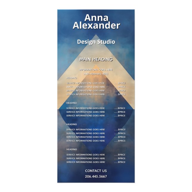 Inner Alignment | Minimal Design Rack Card (Front)