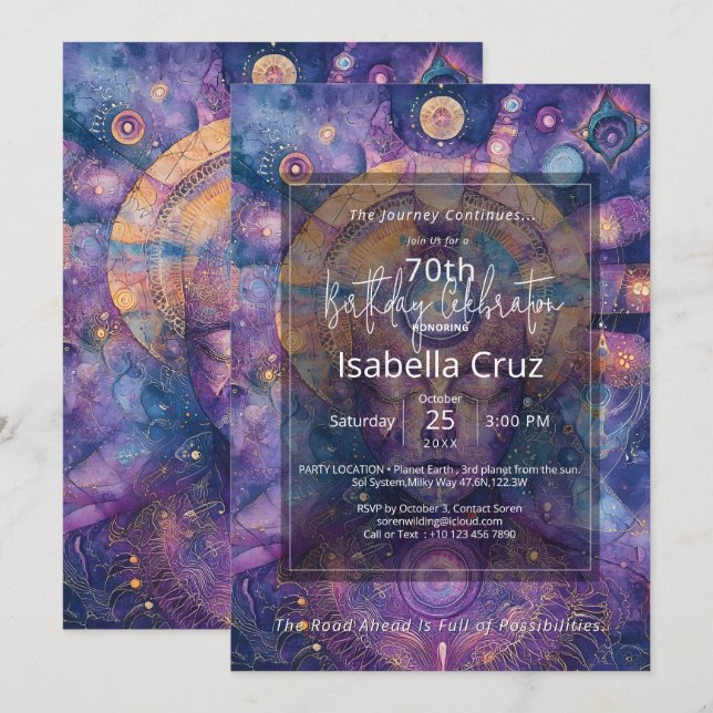 Inner Alignment | Visionary Design Invitation (Front/Back)