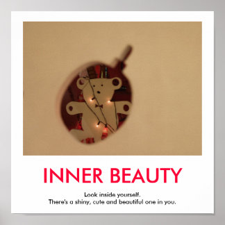 INNER BEAUTY demotivational poster