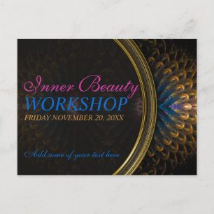 Inner Beauty Goddess Workshop Invitation template