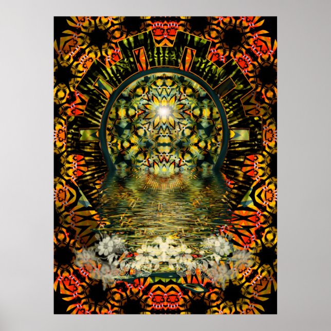 Inner Beauty Psychedelic Poster (Front)