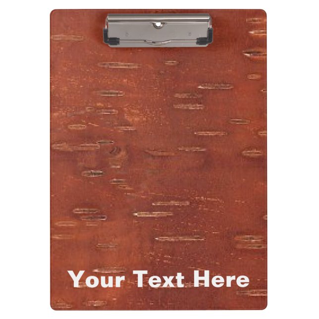 Inner Birch Bark Clipboard (Front)