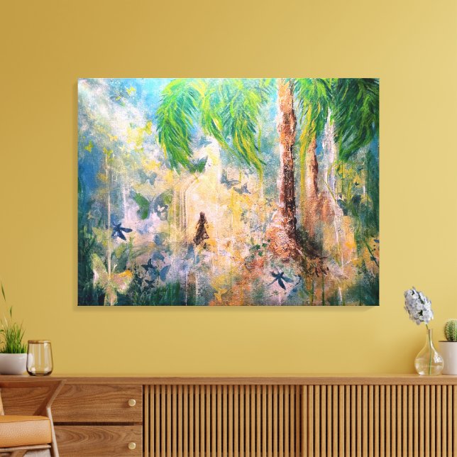Inner child canvas print (Insitu(LivingRoom))
