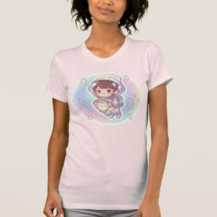 Inner Child Holding Universe Heart T-Shirt