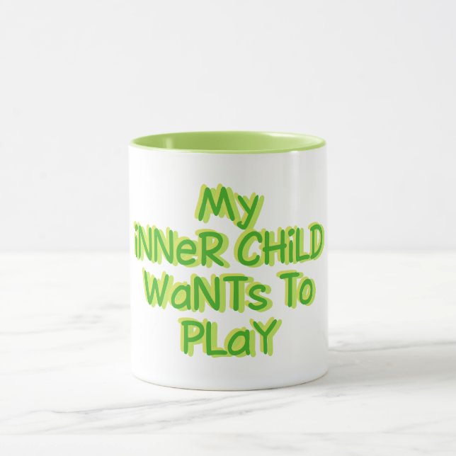Inner Child mugs - choose style (Center)