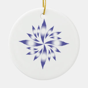 Inner Christmas Star #1 Ceramic Tree Decoration