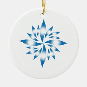 Inner Christmas Star #2 Ceramic Tree Decoration