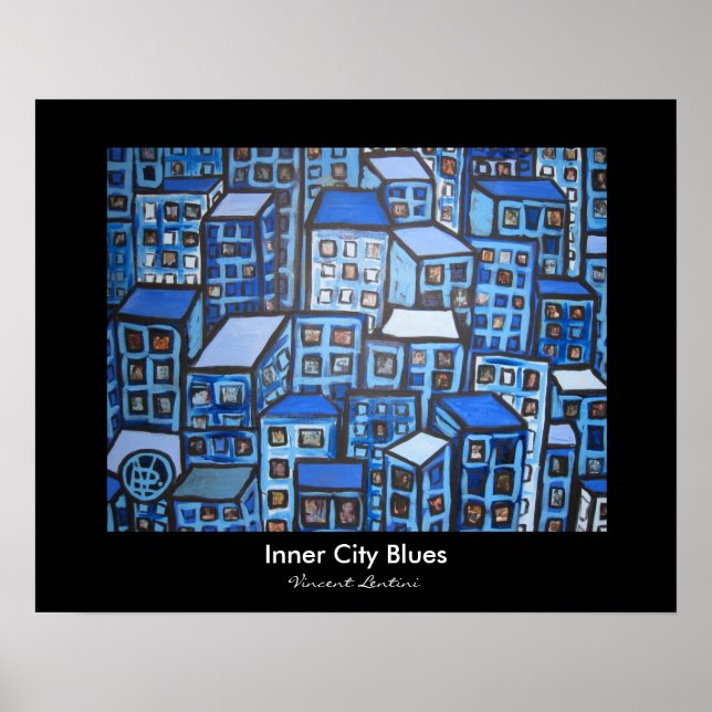Inner City Blues Poster (Front)