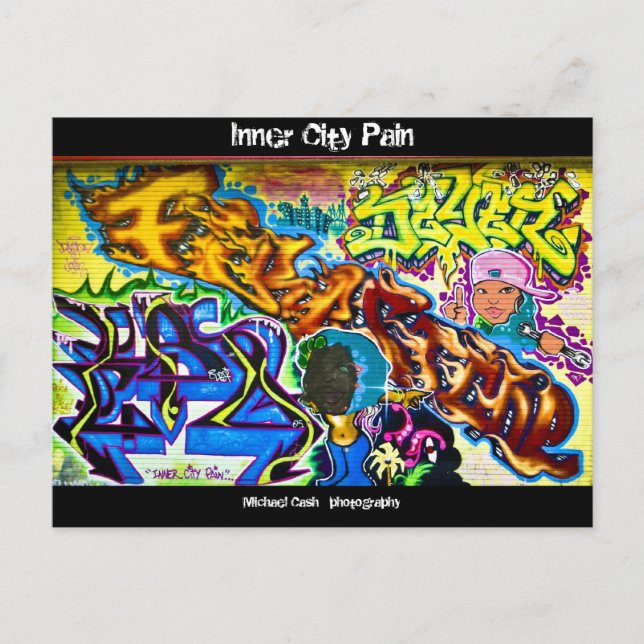 Inner City Pain Postcard (Front)