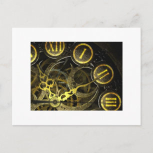 Inner Clock Works Postcard