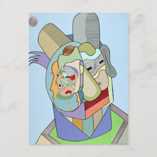 "Inner Face" by Ruchell Alexander Postcard