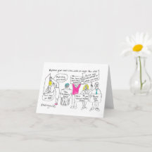 Inner fan club card