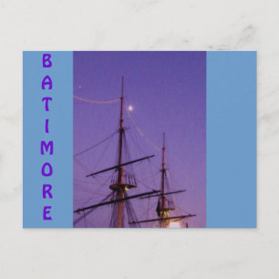 Inner Harbour Oil Postcard