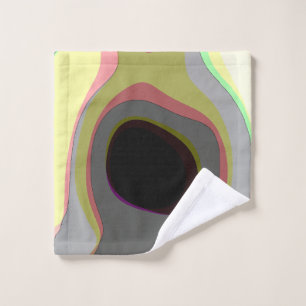 Inner Landscape - Abstract Organic Surreal Art Bath Towel Set