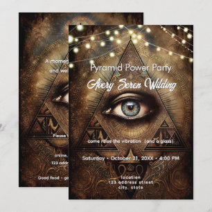 Inner Oracle   Third Eye Design Invitation