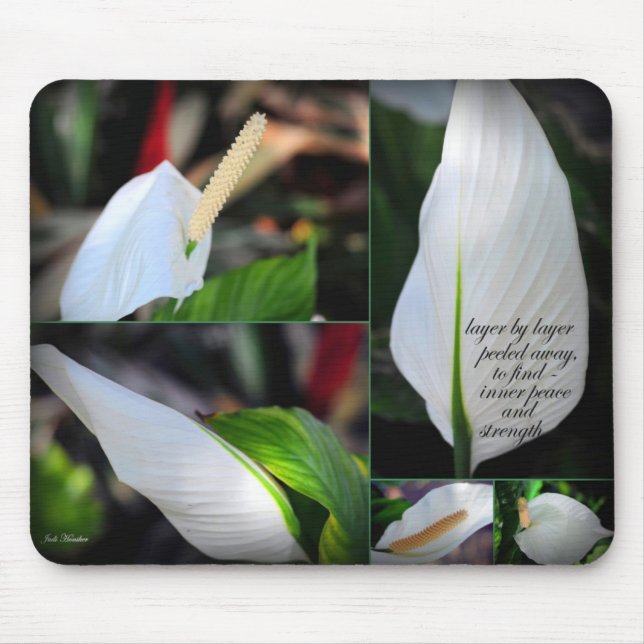 Inner Peace and Strength Mouse Pad (Front)