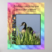 Inner Peace Canada Goose Inspirational Quote