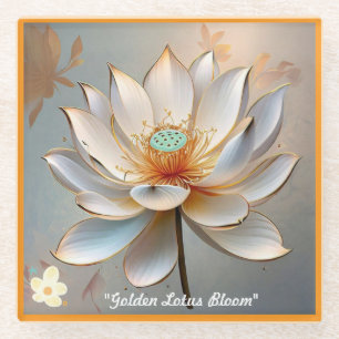 "Inner Peace Found" Glass Coaster