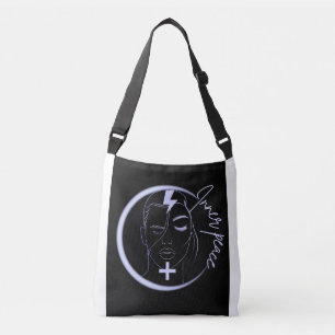 Inner Peace Positive Energy – Minimalist Neon Line Crossbody Bag