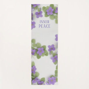 Inner Peace Violets - Yoga Mat