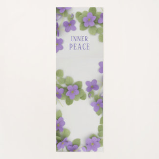 Inner Peace Violets  - Yoga Mat