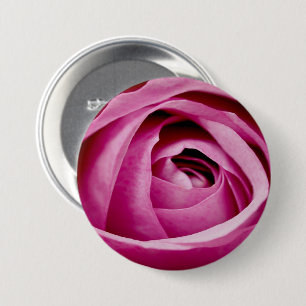 Inner Petals of Rose Bud 7.5 Cm Round Badge