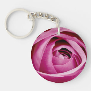 Inner Petals of Rose Bud Key Ring
