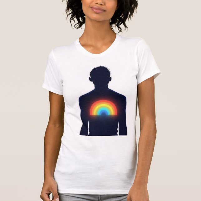  Inner Rainbow Glow T-Shirt (Front)
