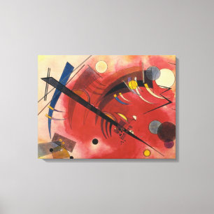 Inner Simmering Abstract Painting Canvas Print