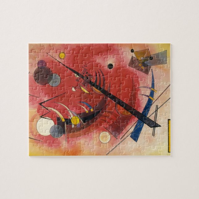 Inner Simmering Abstract Painting Jigsaw Puzzle (Horizontal)
