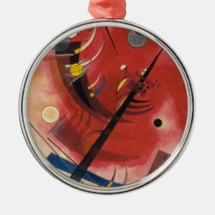 Inner Simmering Abstract Painting Metal Tree Decoration