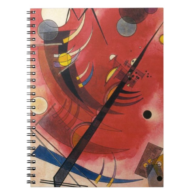 Inner Simmering Abstract Painting Notebook (Front)