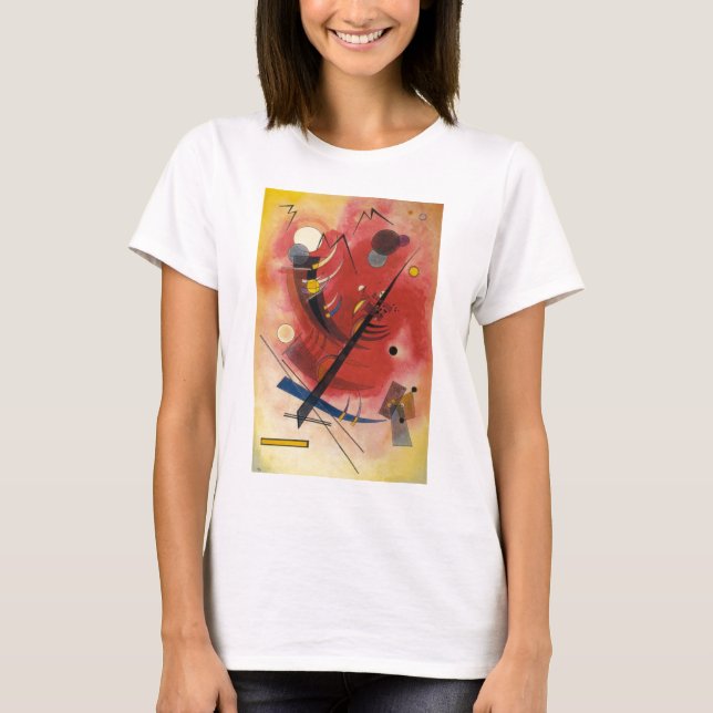 Inner Simmering Abstract Painting T-Shirt (Front)
