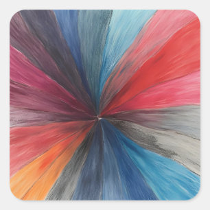 Inner Space Square Sticker