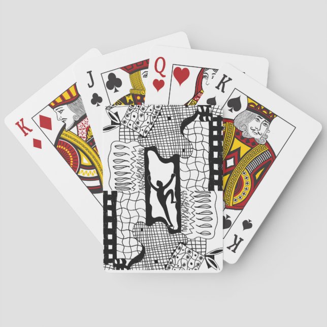 Inner struggle  playing cards (Back)