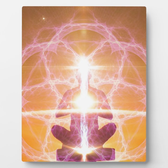 Inner Worlds Outer Worlds - Kundalini and Chakras Plaque (Front)