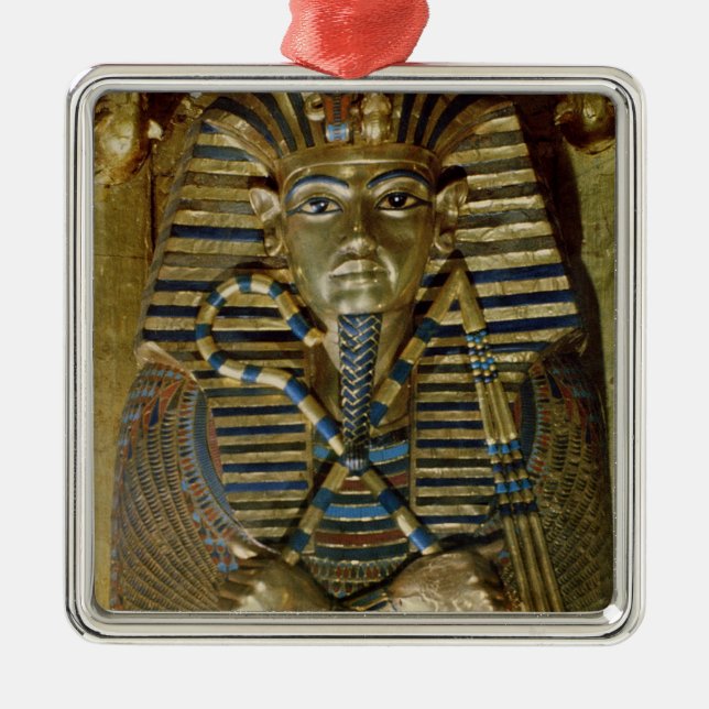 Innermost coffin of Tutankhamun Metal Tree Decoration (Front)