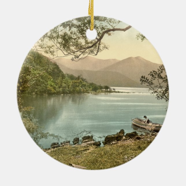 Innisfallen, Killarney, County Kerry, Ireland Ceramic Tree Decoration (Back)