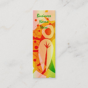 Innocence in Extremis Pastel Grunge Business Card