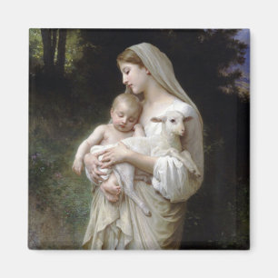 Innocence (Madonna and Child), Bouguereau Magnet
