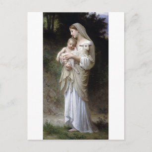Innocence (Madonna and Child), Bouguereau Postcard