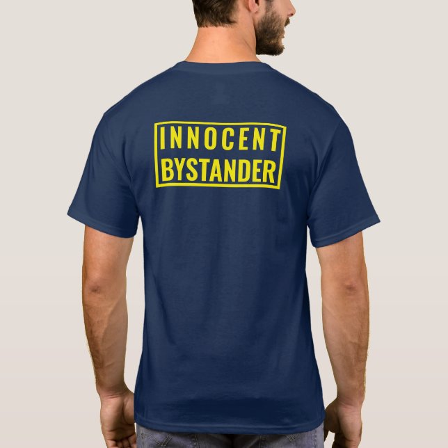 INNOCENT BYSTANDER "POLICE" Style T-Shirt (Back)