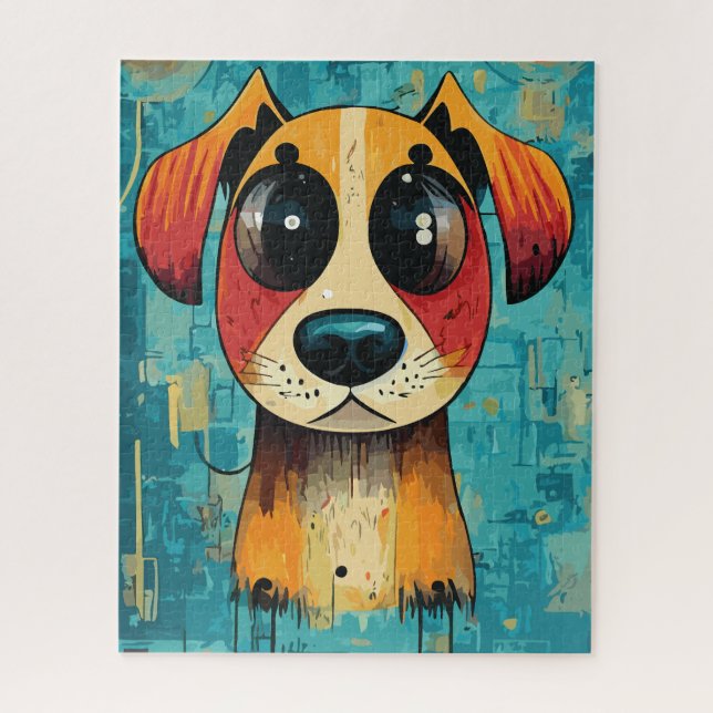 Innocent Dog Jigsaw Puzzle (Vertical)