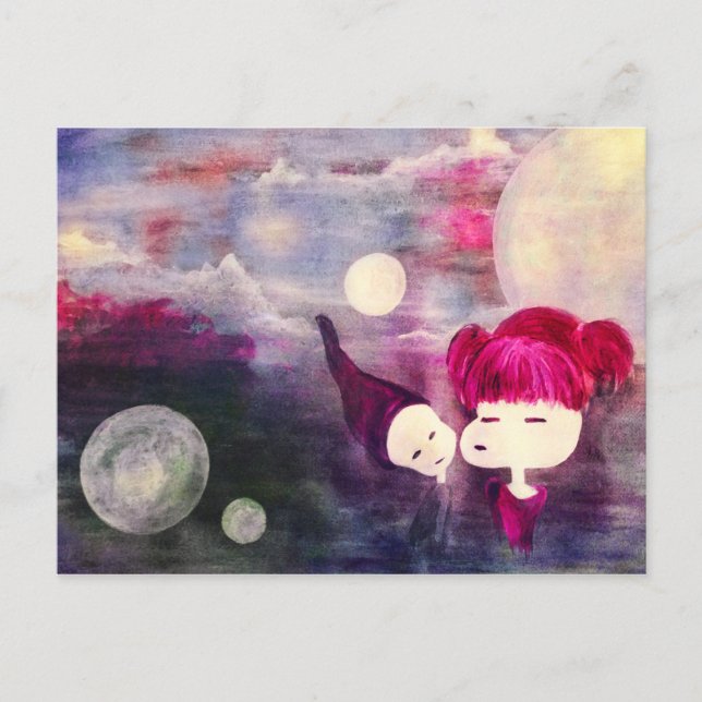 innocent kisses postcard (Front)