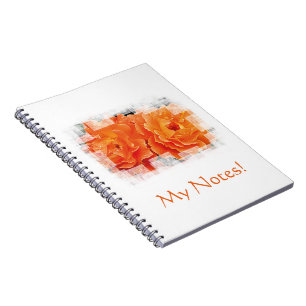 Innocent Orange Spiral Notebook