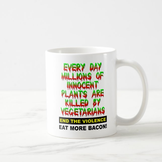 Innocent Plants Funny Mug (Right)